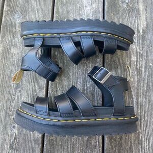 Dr. Marten’s Whimsigoth Granola Fairycore BLAIRE Athena Leather Strap Sandals